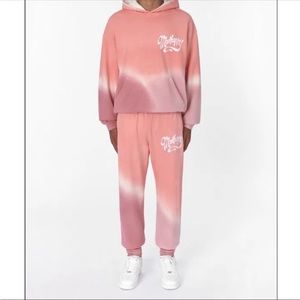 Madhappy Pink Tye Dye sweatpants